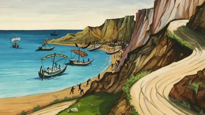 El mar era una gran vía de transporte, pero también representaba un gran riesgo.