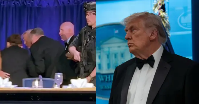 Trump Ağ evdə olan hücumdan sonra müsahibə verib