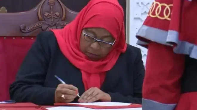 Pirezidant Saamiyaa Hasan