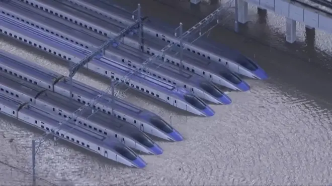 Наводнение в Японии