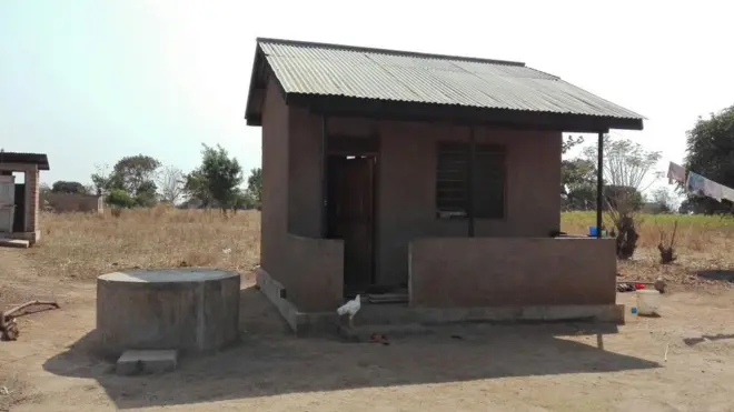 Moja ya Nyumba zilizojengwa na Mgodi wa Buzwagi kama fidia kwa mkazi wa eneo hilo