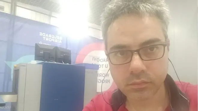 Pjotr Nikitin kaže da 40 sati nije spavao, jer se od noći između srede i četvrtka nalazi na beogradskom aerodromu