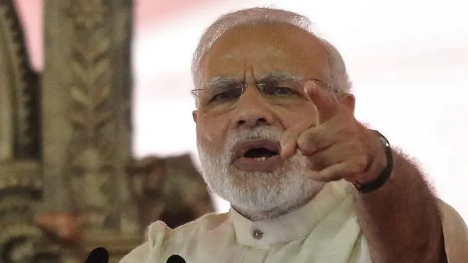 भारतीय प्रधानमंत्री नरेंद्र मोदी