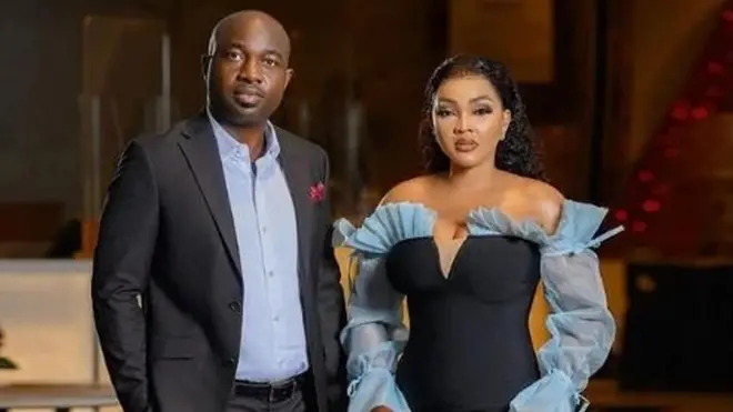 Aworan Kazeem Adeoti ati Mercy Aigbe