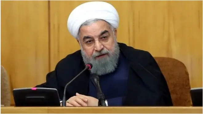 Rais wa Iran Hassan Rouhani