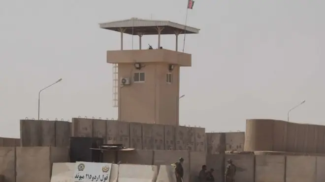 ښوراب اډه کې پر افغان پوځ سربېره امریکايي ځواکونه هم شته.