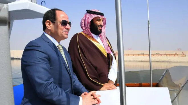 السيسي ومحمد بن سلمان