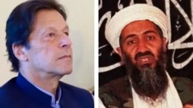 اسامہ بن لادن اور عمران خان