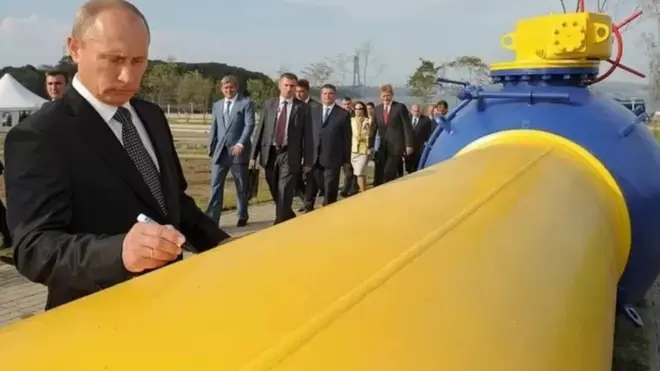 Nord Stream 1 facilities in Lubmin, Germany