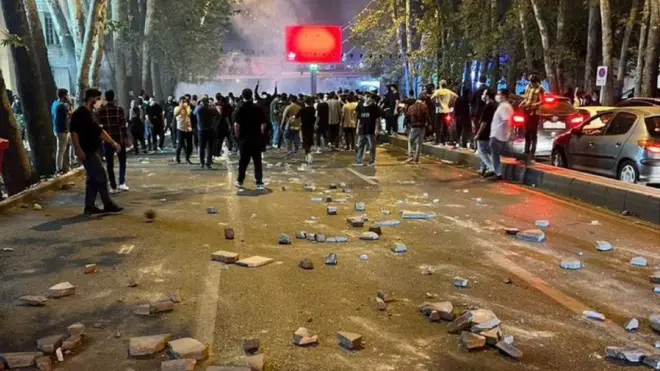 اعتراضات تهران