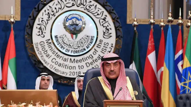 وزير الخارجية الكويتي صباح الخالد الصباح