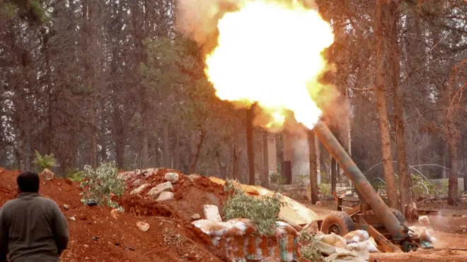 گروه‌های ائتلاف جیش‌الفتح در عملیات حلب علیه نیروهای دولتی سوریه شرکت دارند