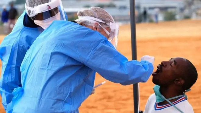 ምርመራ እየተደረገለት ያለ ሰው