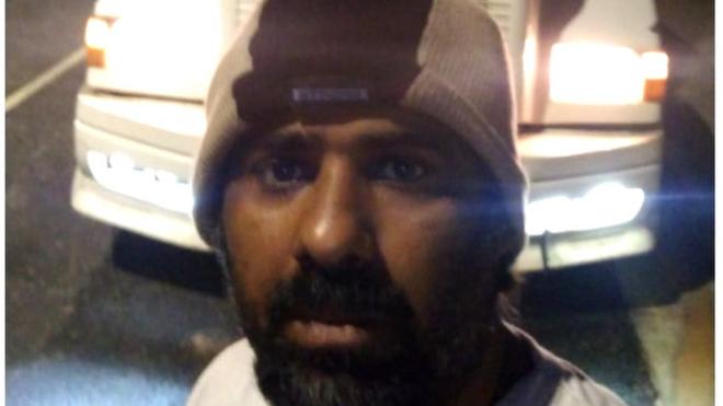 Moisésbet braOliveira Costa durante pausa no trabalho