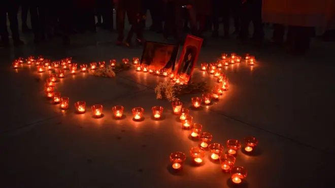 В Тбилиси 10 ноября прошла акция памяти погибших женщин-трансгендеров