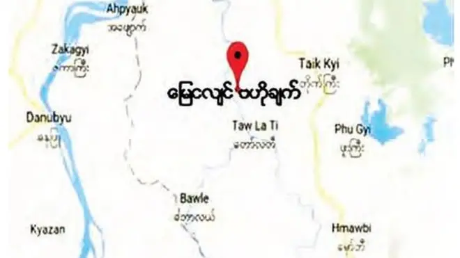 တိုက်ကြီးမြို့ရဲ့ အနောက်တောင်ကို ဗဟိုပြုပြီး ငလျင်တွေ လှုပ်ခတ်ခဲ့