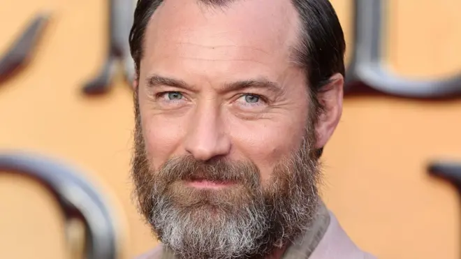 Jude Law attended the London premiere of Fantastic Beasts: The Secrets Of Dumbledore last month
