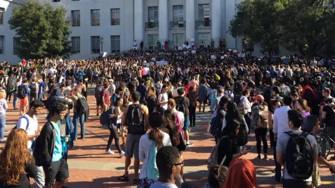 Đại học Berkeley sáng ngày 9/11