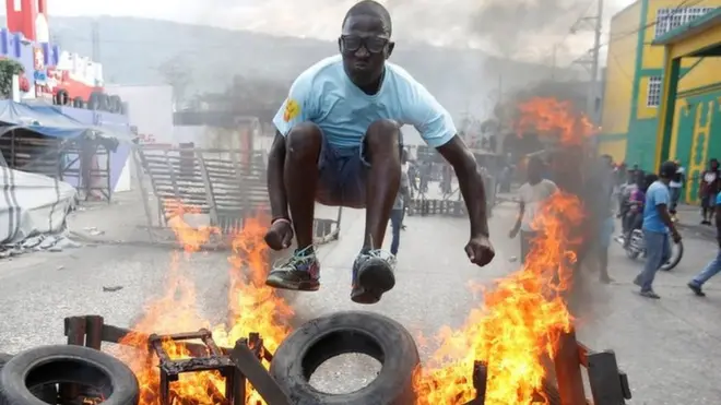 Протест в Порт-о-Принс