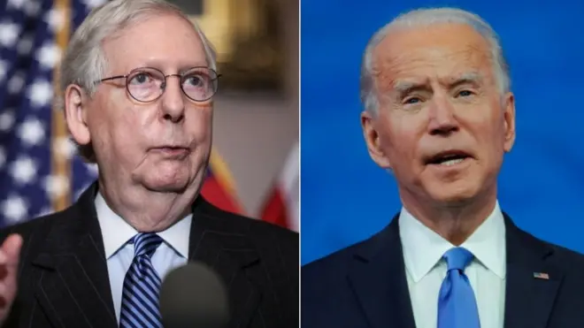 ميتش ماكونيل وبايدن.