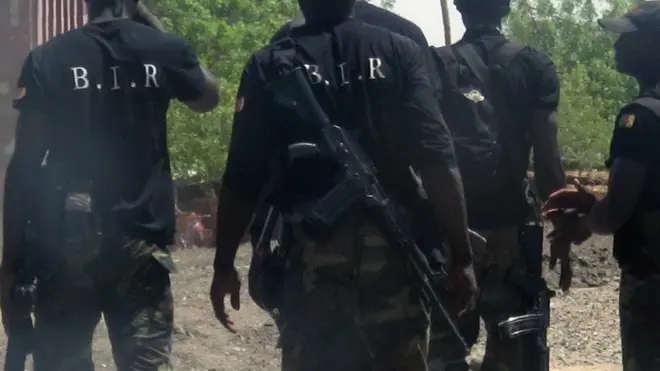 Security pipo from Rapid Intervention Battalion, BIR join hand with oda agencies to find Leke Tambo