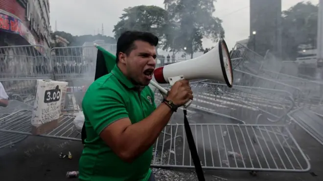 Protesta en Panamá