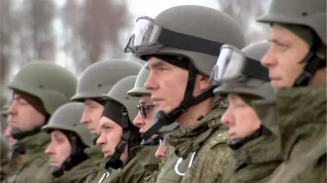 Мобилизованные в парке "Патриот" (архивное фото)