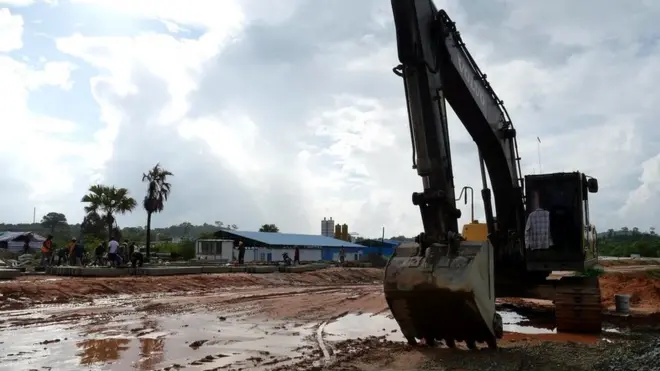 七星海项目进度非常缓慢