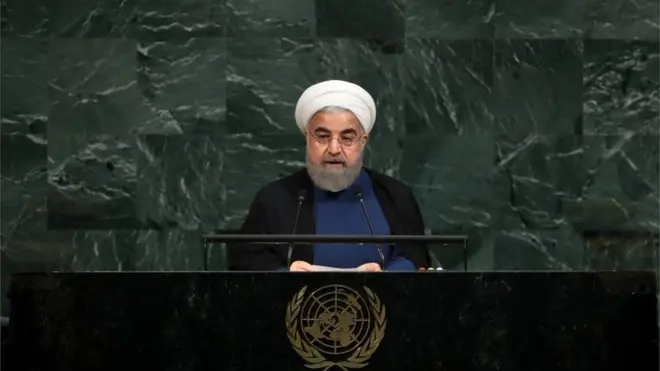 قال روحاني إن تصريحات ترامب تفقد بلاده مصداقيتها