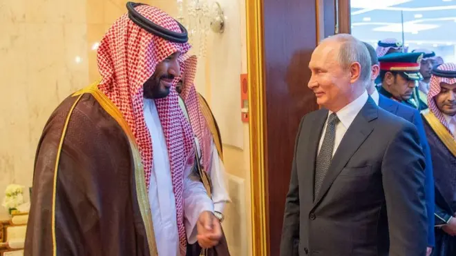 प्रिंस सलमान, व्लादिमीर पुतिन