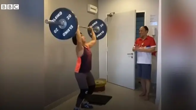 टोक्यो ओलंपिक की तैयारी