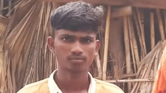 માતાપિતા સાથે કાંતિ રાઠવા