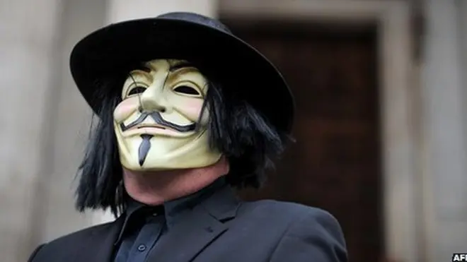 Maske Gaja Foksa redovne su na protestima širom sveta.