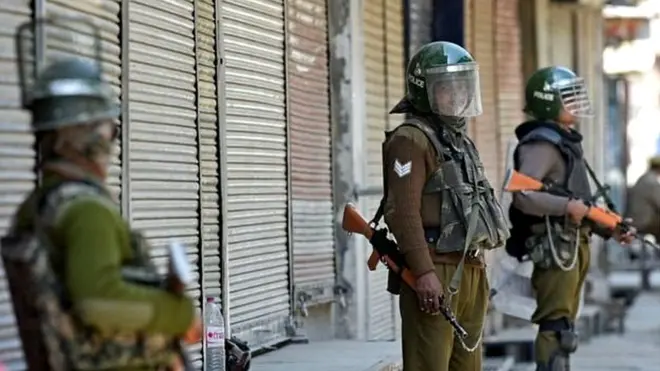 انتخابات کے لیے کشمیر زبردست سکیورٹی کے انتظامات کیے گئے تھے