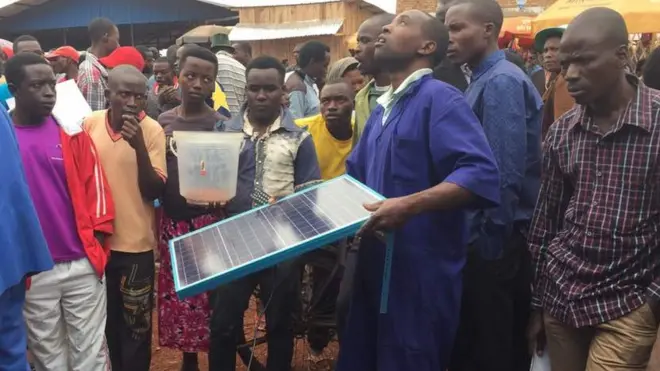 Nishati ya jua Rwanda solar energy