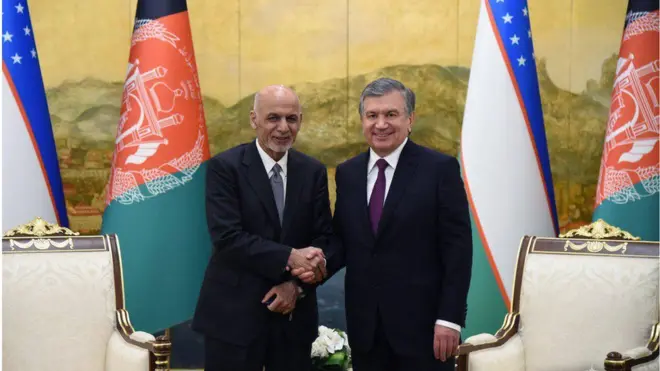 Мирзиёев ва Ғани