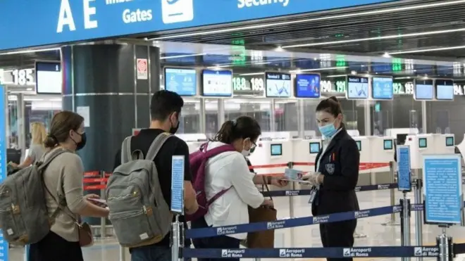 Roma yakınlarındaki Leonardo da Vinci Havalimanı