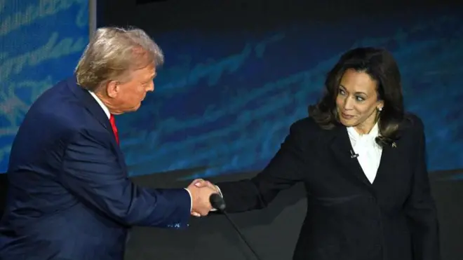 ทรัมป์ แฮร์ริส 