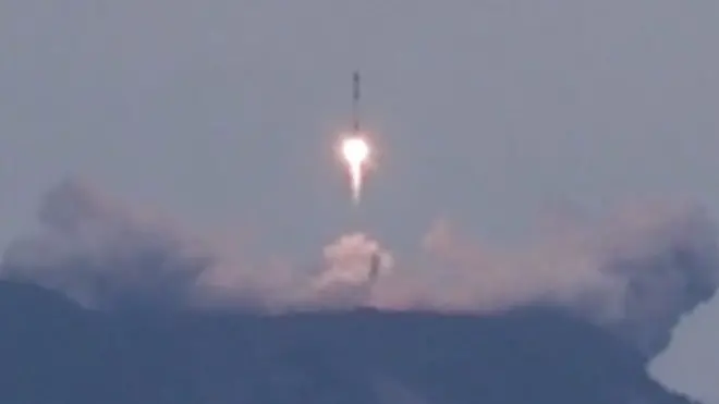 запуск ракети