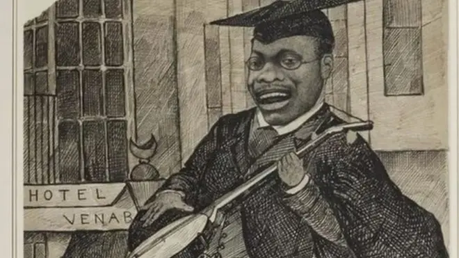 Christian Cole was depicted in cartoons during his time at Oxford