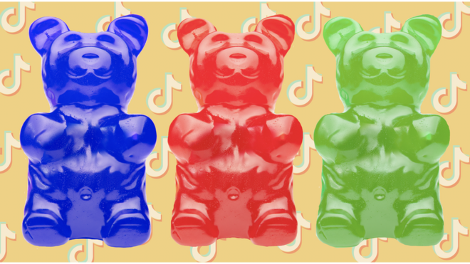 小熊軟糖與TikTok—抖音商標
