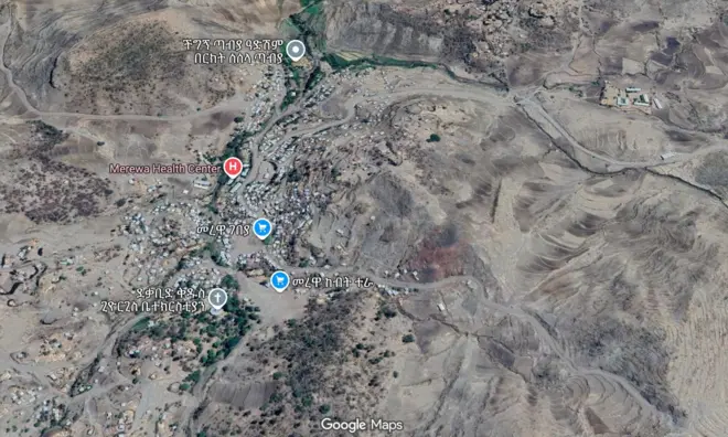 ካርታዊ ሓበሬታ መጥቃዕቲ ዝተፈጸመሉ ከባቢ