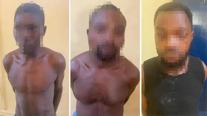 Ghana police arrest three suspect
