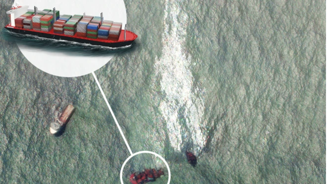 නවතම චන්ද්රිකා ඡායාරූප නෞකාව ශ්රී ලංකාවේ මිගමු කළපුවට බටහිර දෙසින් දියබත් වී ඇති බව පෙන්නුම් කරයි