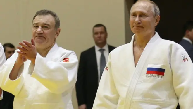 व्लादिमीर पुतिन और अर्काडी रोटेनबर्ग