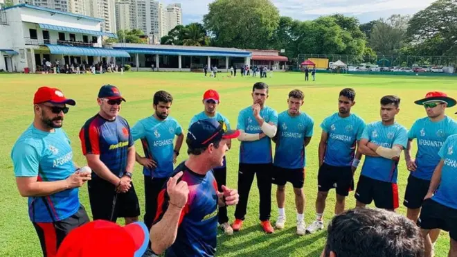 رئیس احمدزی د افغان ۱۹ کلنې لوبډلې روزونکی دی