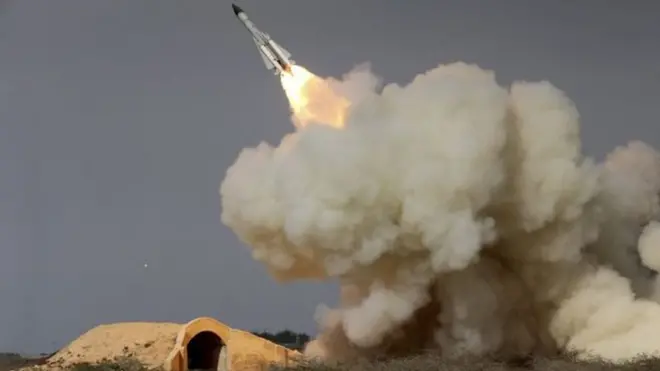 Iran iliwekewa vikwazo hivyo baada ya kufanya jaribio la kombora lake