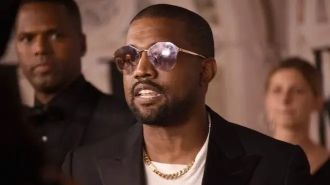 Каньє Вест на тижні моди в Нью-Йорку, 2018 рік