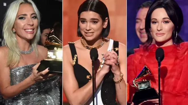 Леди Гага, Дуа Липа и Кейси Масгрейвс стали триумфаторами "Грэмми" в этом году