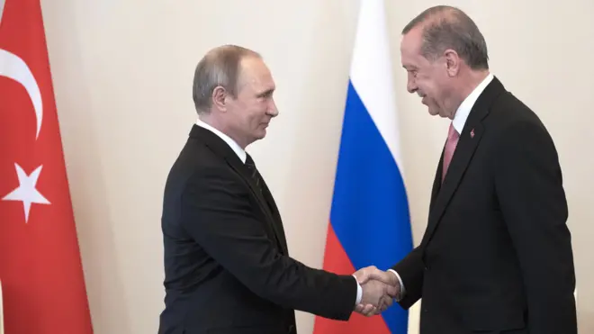 Путин и Эрдоган встретились впервые, после того, как турецкие ВВС сбили российский СУ-24